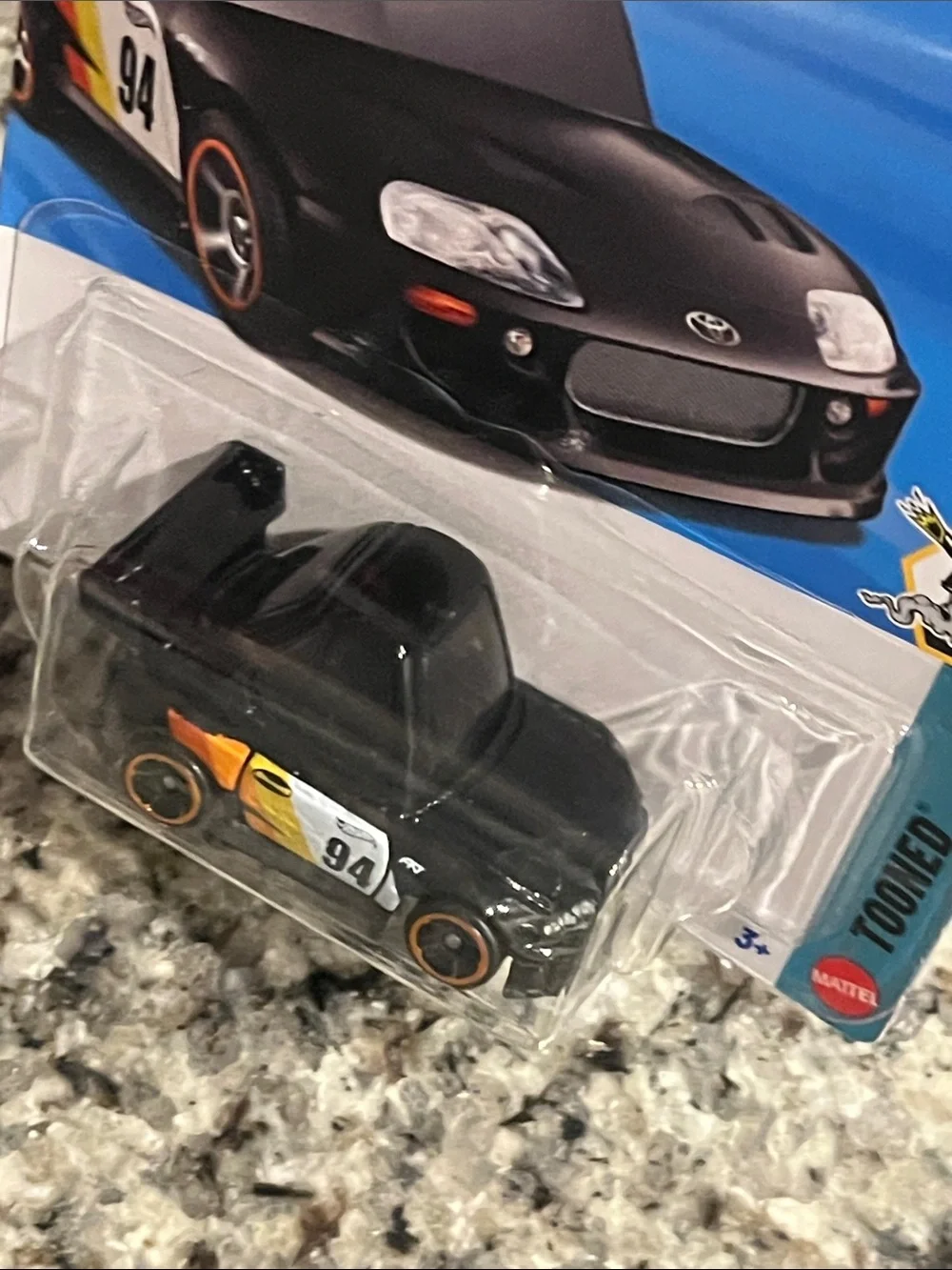 Hot Wheels 94 Toyota Supra Tooned Toy Car Mattel 1/64 new